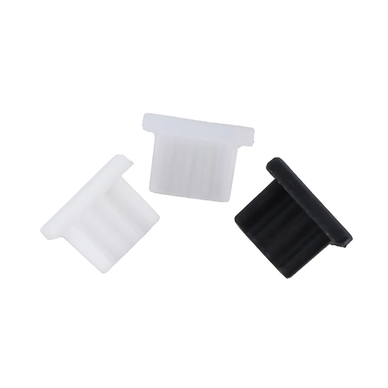 10pcs Universal Micro-USB Dust Plug Charger Port Cover Cap Female Jack Interface