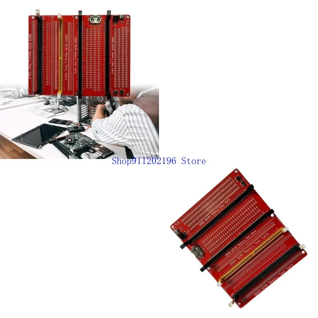 

P82A Профессиональный тест модуля памяти с обнаружением светодиодов для DDR3 DDR4 DDR5.