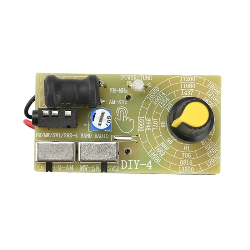 【أكثر ذهبًا! 】FM/FM/MW/SW متعدد الموجات سماعة راديو وحدة تعديل التردد PCB لوحة دوائر كهربائية موجة متوسطة موجة قصيرة لتقوم بها بنفسك