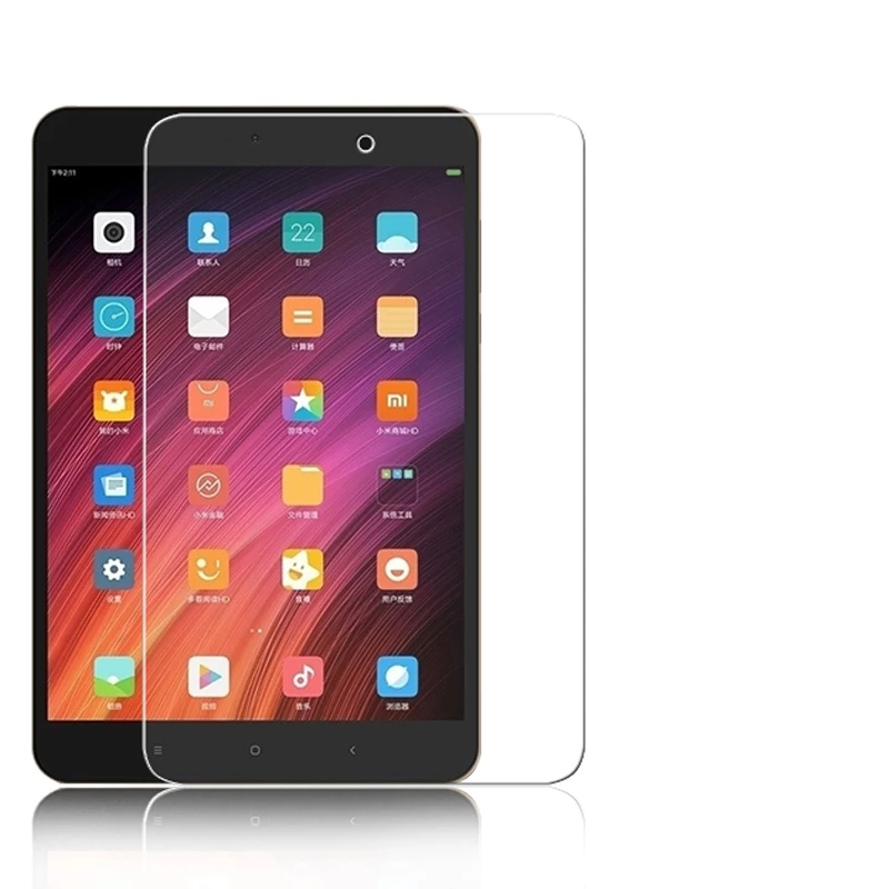 

Best premiemm Tempered Glass film for Xiaomi Mi Pad 3 7.9" tablet PC HD lcd protective films Anti-shatter Screen Protector films