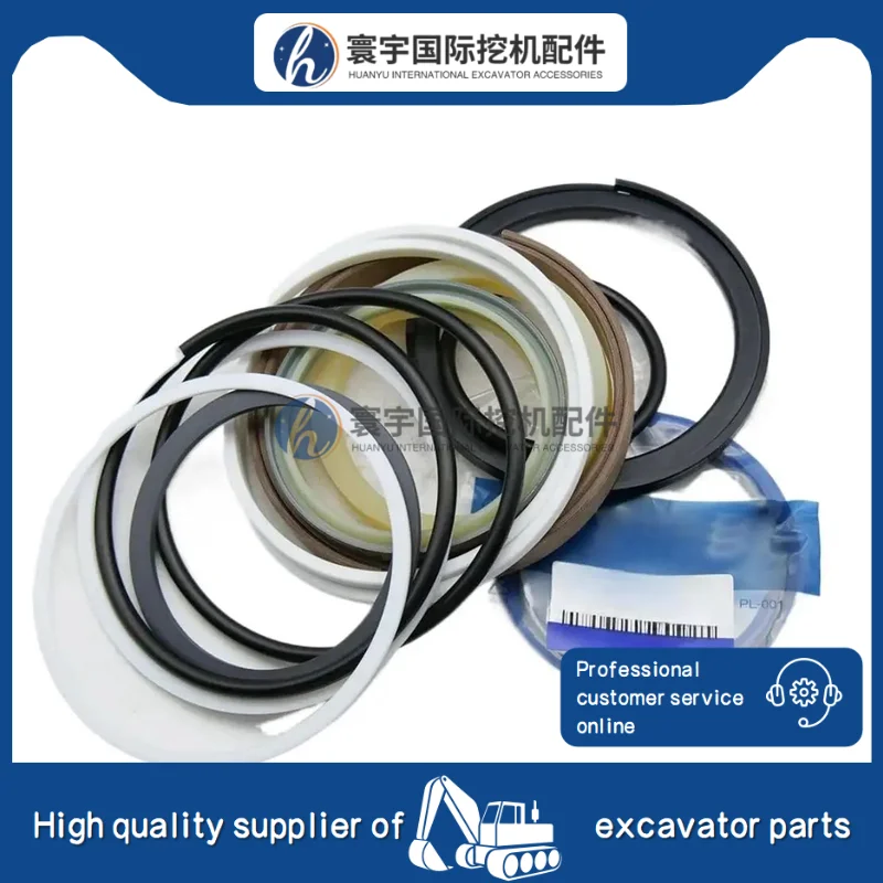 

Комплект уплотнений ковшового цилиндра VOE 14514454 14589133, комплекты уплотнений гидравлического цилиндра, совместимые с EC240B EC210C EC240C EC235C Ec210b