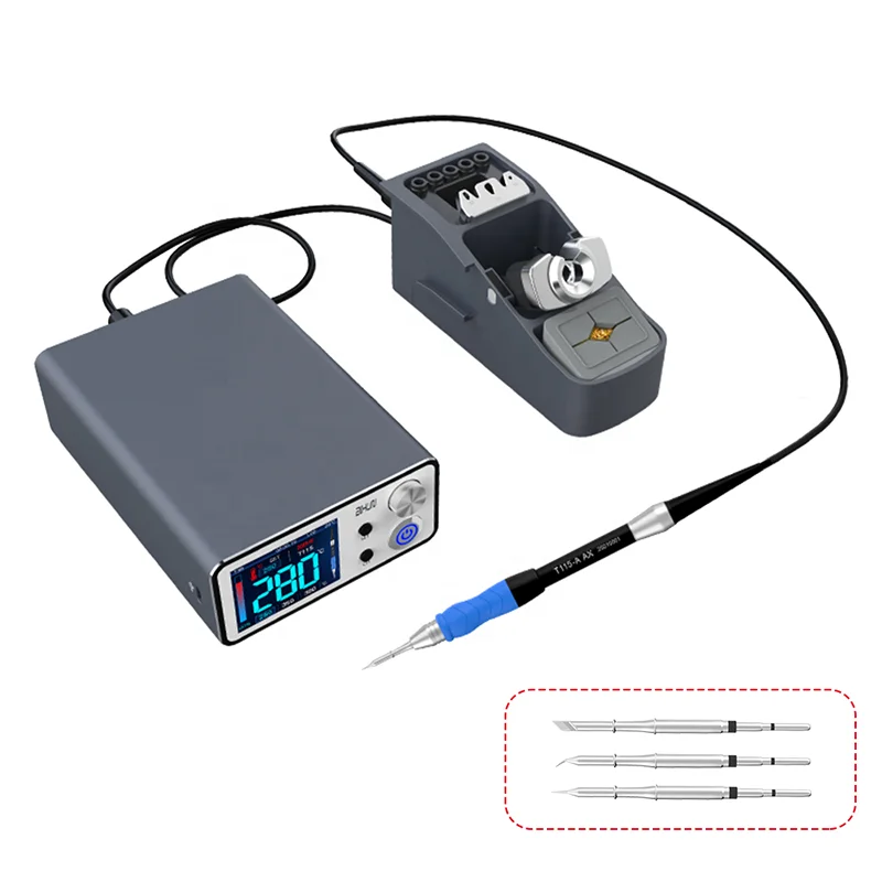 JC AIXUN T3B Soldering Station Support T115 T210 Series Handle Welding Iron Tips Electric Rework Station For iPhone Repair Sets