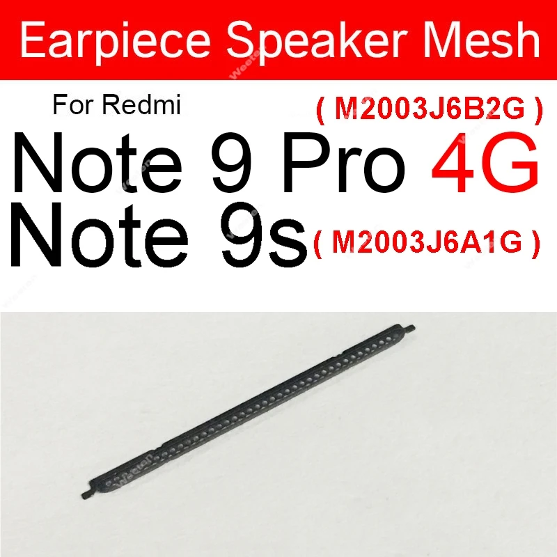 Earpiece Speaker Mesh Anti dust For Xiaomi Redmi Note 7 8 8T 9 10 Pro 4G 5G Grill Net For Redmi 9A 9T 9S K20 K30 Pro Prime image 4