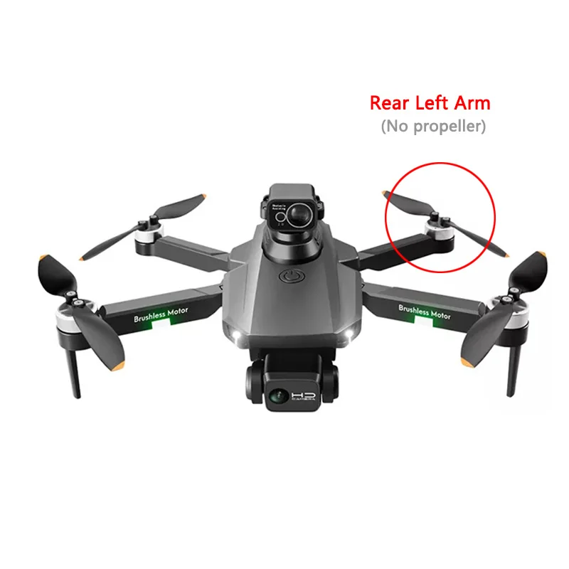 RG101 MAX/PRO GPS 드론 Wifi FPV 브러시리스 쿼드 콥터 전방 후방 좌/우 암 (엔진 프로펠러 블레이드 포함) ReplacementAccessory