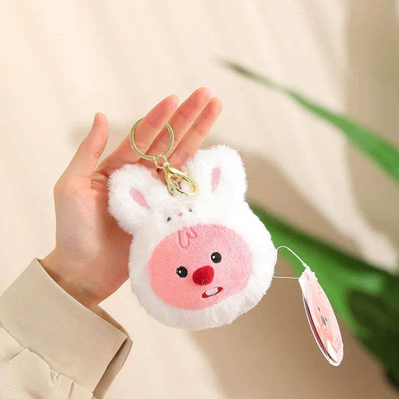 Cute Cartoon Beaver Plush Keychains Backpacks Plush Pendants Decorative Gifts Car Pendants Accessories And Birthday Presents