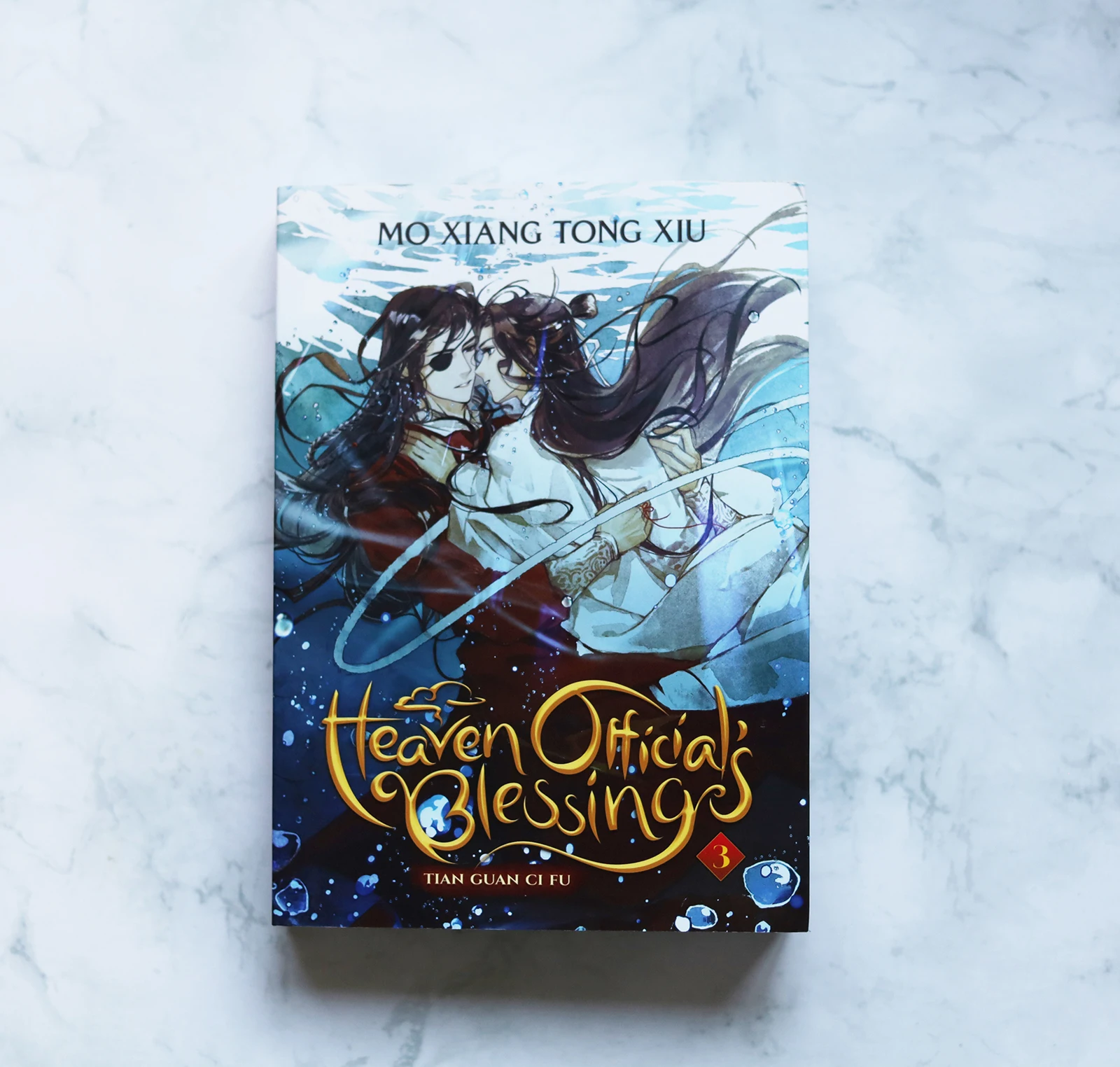 Libros originales en inglés Heaven Official's Blessing: Tian Guan Ci Fu, libros novedosos, Volumen 3 en inglés, edición Bl Love Story