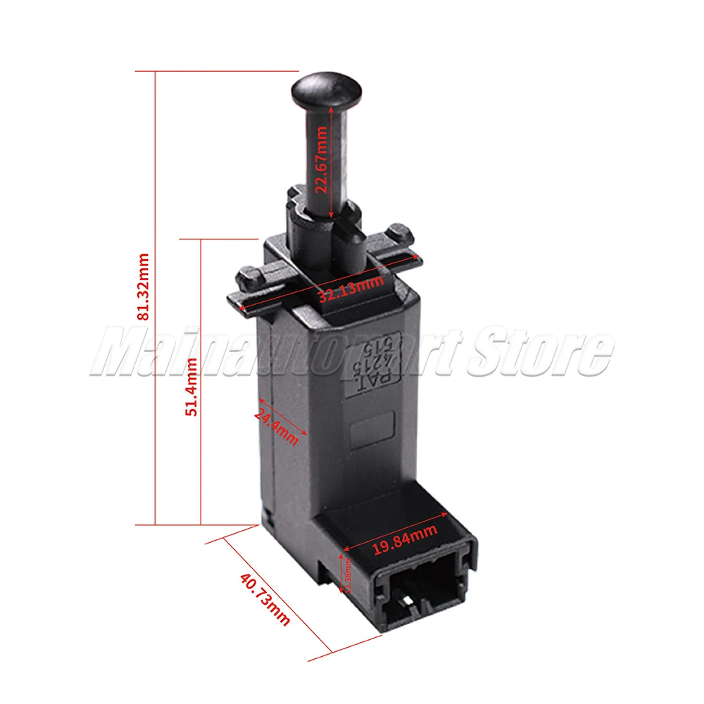 Interruptor de luz de Pedal de freno para Land Rover Discovery 2, 1999-2004, FREELANDER 1 2001-2006, XKB100170, XKB000010