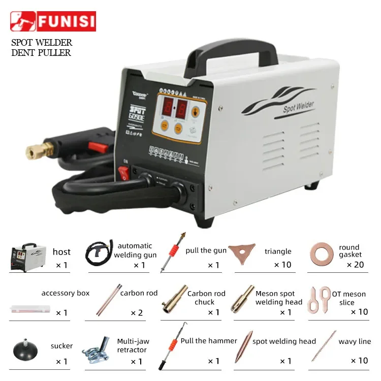 FUNISI Steel Metal Body Repair Equipment Steel Dent Puller Car Body Dent Puller/auto Repair Machine / Vehicle Tools