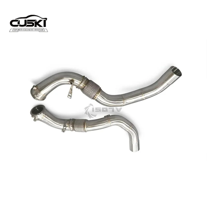 Downspout di scarico adatto per BBMW X5M F95 4.4TT 2020-2024 raccordi di scarico in acciaio inossidabile sistema di scarico