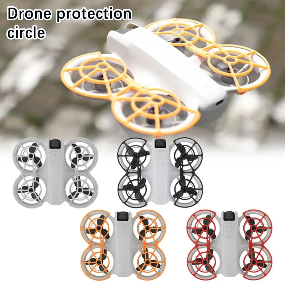 For DJI Neo UAV Propeller Protection Anti-collision Flight Tools Accessories Enclosed Isolation Fully Protection Bumper X2S6