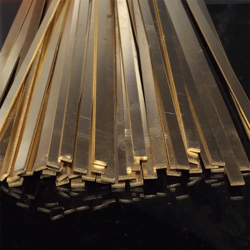 50 سنتيمتر H62 النحاس شريط مسطح لوحة قطاع سمك 5 مللي متر 3 مللي متر 2 مللي متر 1 مللي متر سبائك النحاس الصلبات جزء DIY بها بنفسك اليدوية السحابة المواد المعدنية