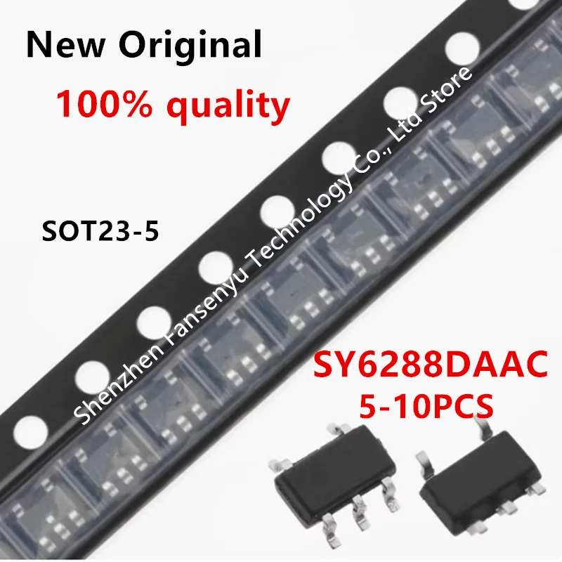 (5-10piece)100% New SY6288D SY6288DAAC ( BU5LC BU5KC BU7RB BU... ) SOT23-5 Chipset