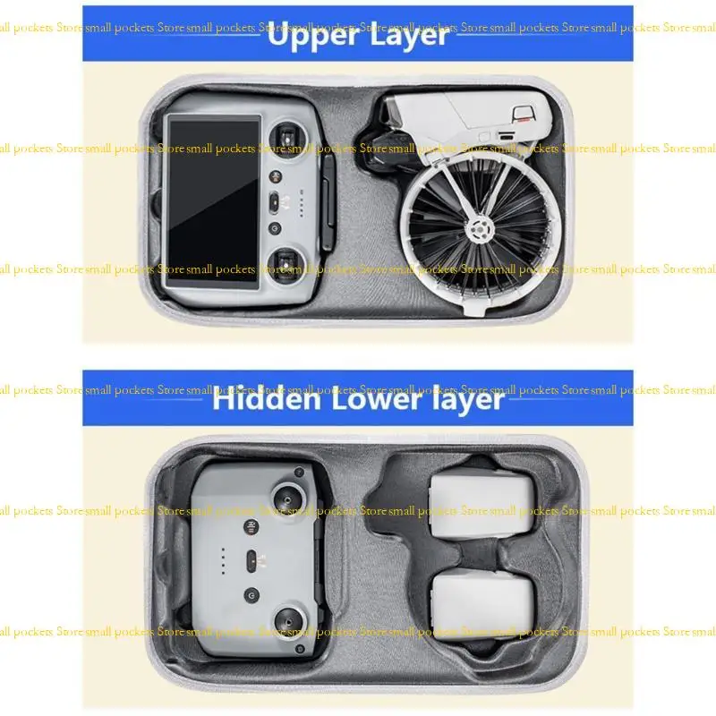 

R1WD Portable Storage Bag for Flip Fly More Combo Carrying Case with Shoulder Straps