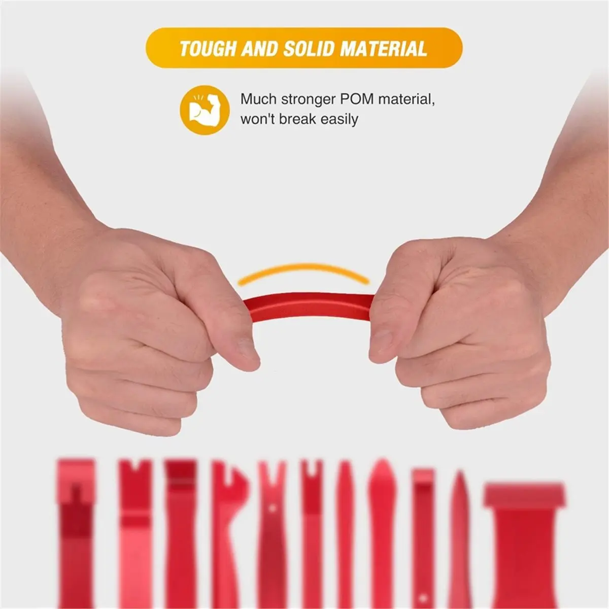 40Pcs Car Trim Removal Tool Kit, Auto Terminal Removal Key & Stereo Removal Tools for Upholstery Repair