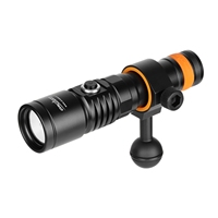 ORCATORCH D710V High Power Diving Flashlight Rechargeable Powerful Led Dive Torch Light Scuba UV Flashlights Underwater Lanterna