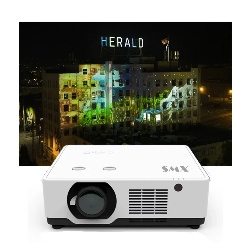 7000 lumen 3D Mapping Projector For Wall Large Exhibitions Interactive Projection large venue projector for outdoor building