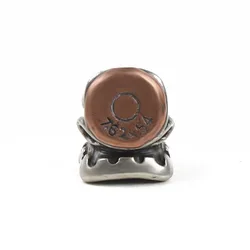 1PC Bullet Monster Head Retro Brass Copper EDC Paracord Beads Lanyard Pendants Knife Beads Parachute Cord Rope Bead Pendant