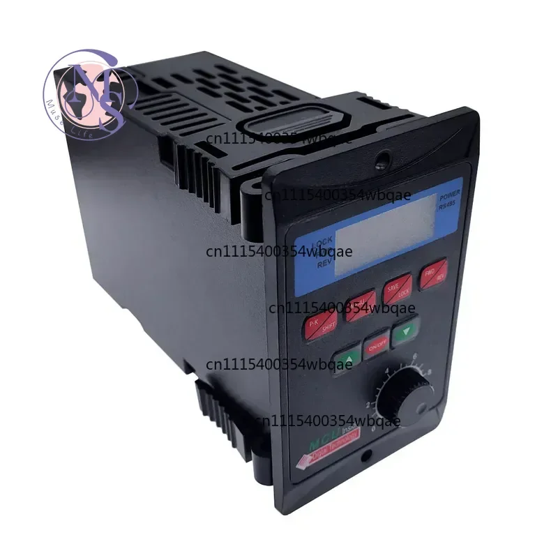 ZOCI-750W Frequency Converter, RS485 0.4KW 0.75KW Single Phase Input Three Phase Motor Driver MCU T13-400W-12-H