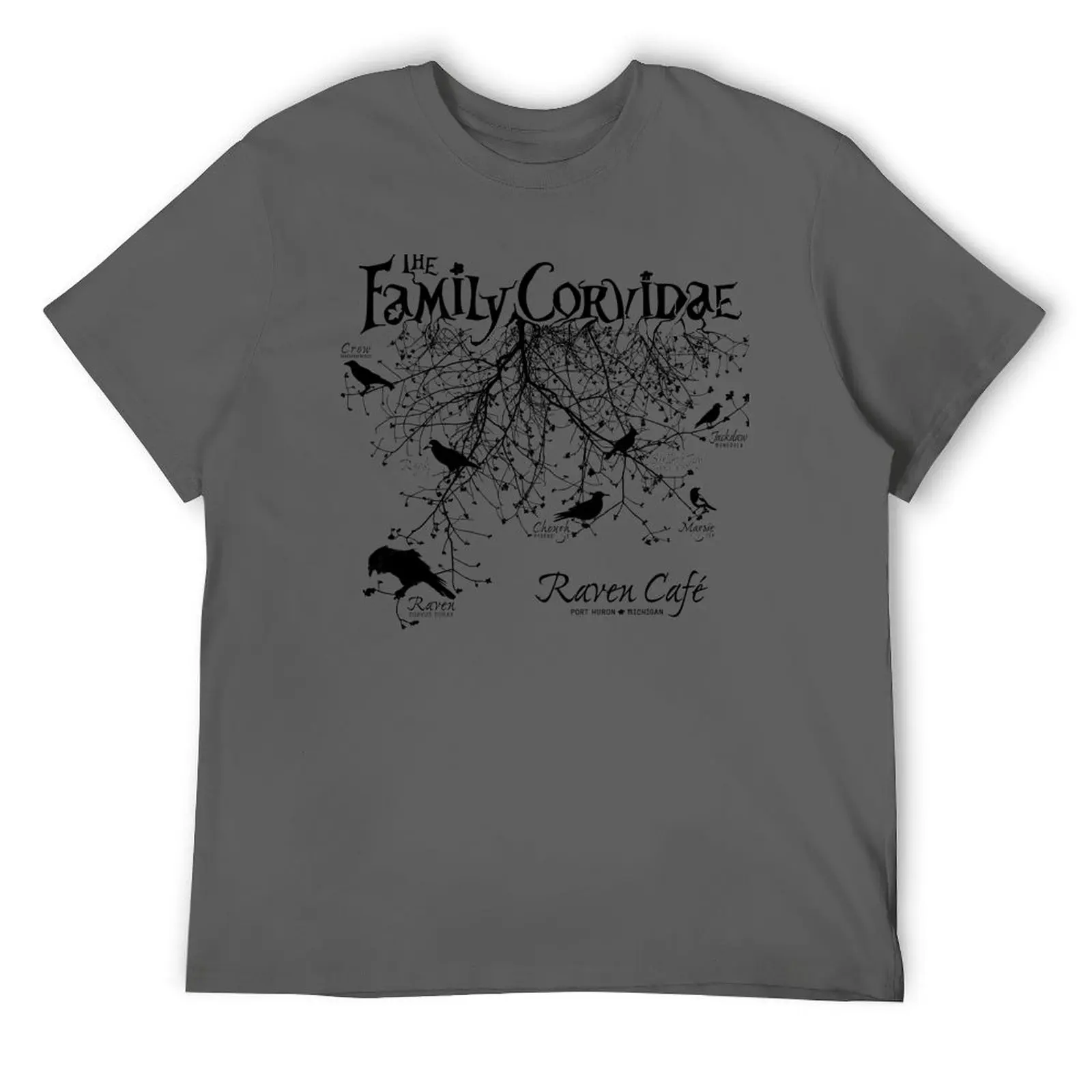 The Family Corvidae T-Shirt cute tops valentines clothes oversized graphic tee black t shirts for men