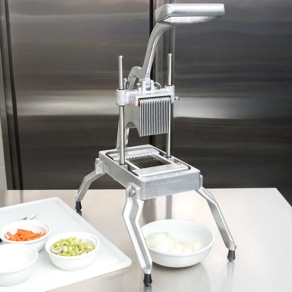 3/16 Inch Aluminum Manual Slicer Cutting Machine New Condition Efficient Cutter for Potato Radish Cucumber Onion