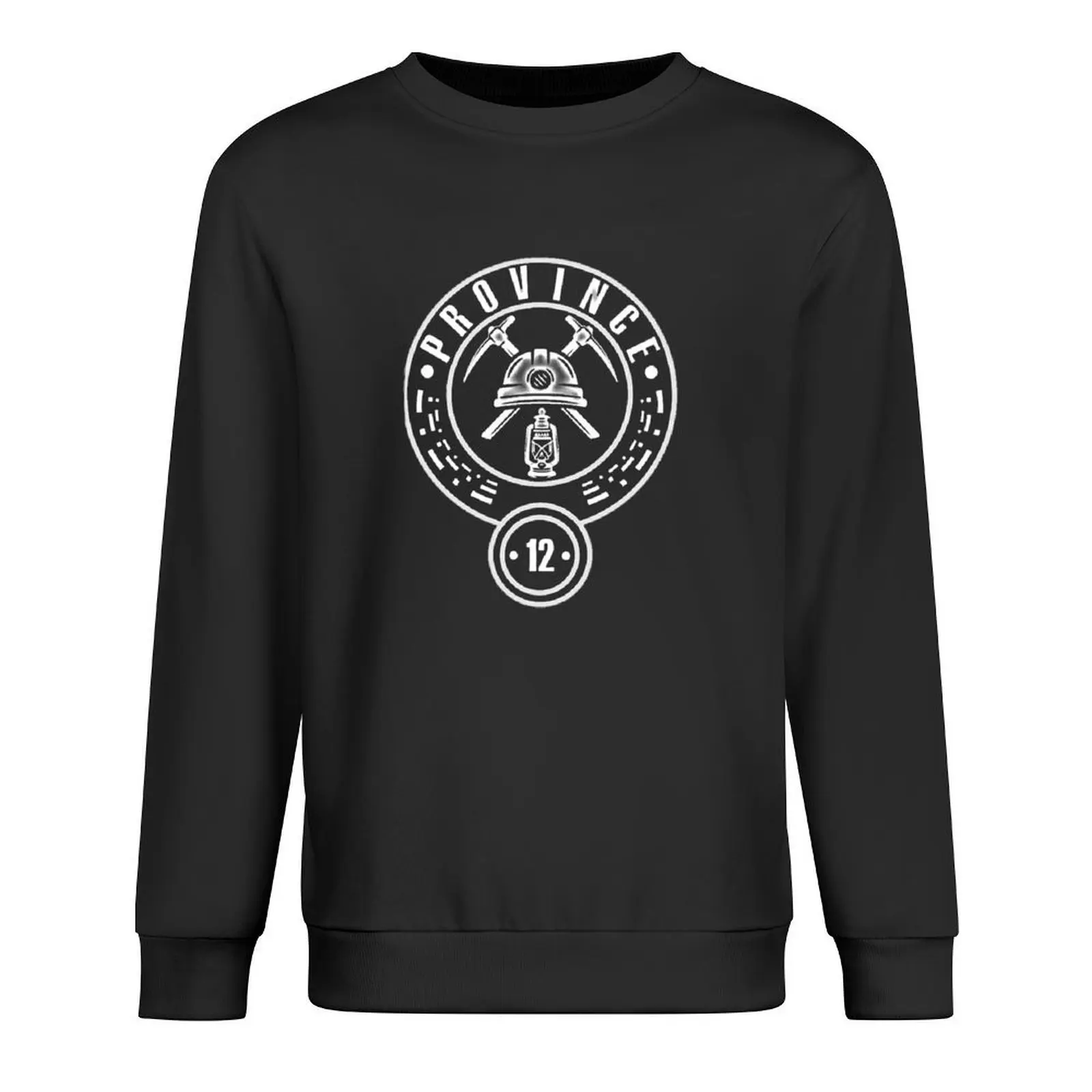 

Tithing LARP Province 12 white Pullover korean clothes fashion men korean autumn clothes men clothing sweatshirt for men