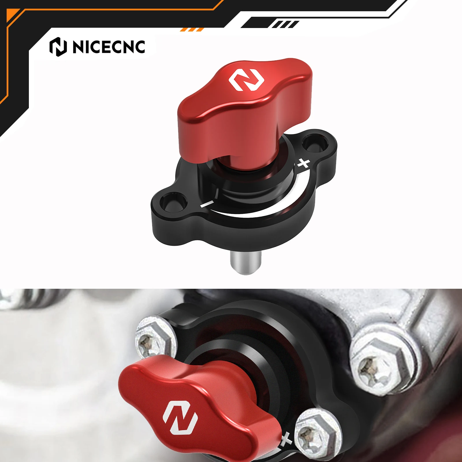 

NICECNC For Beta XTRAINER 300 X-TRAINER 250 2015-2024 RR300 RR250 RACING 2013-2024 Power Valve Adjuster Regulator Aluminum Alloy