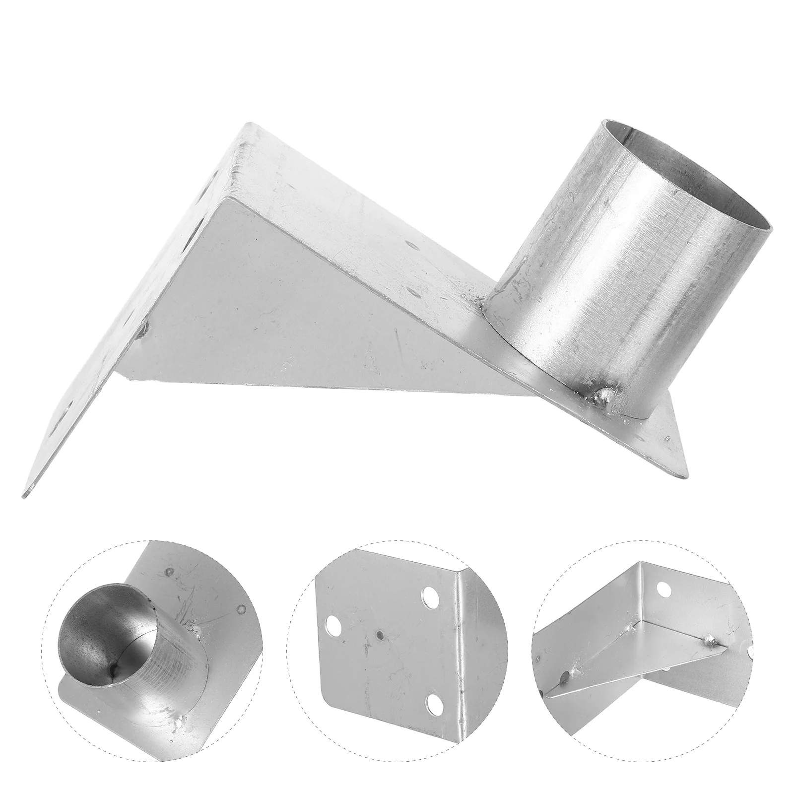 

Heavy Duty Wide Angle Mirror Bracket Metal Mount For Convex Safety Mirror Outdoor Traffic Driveway Wall Mount - Parking