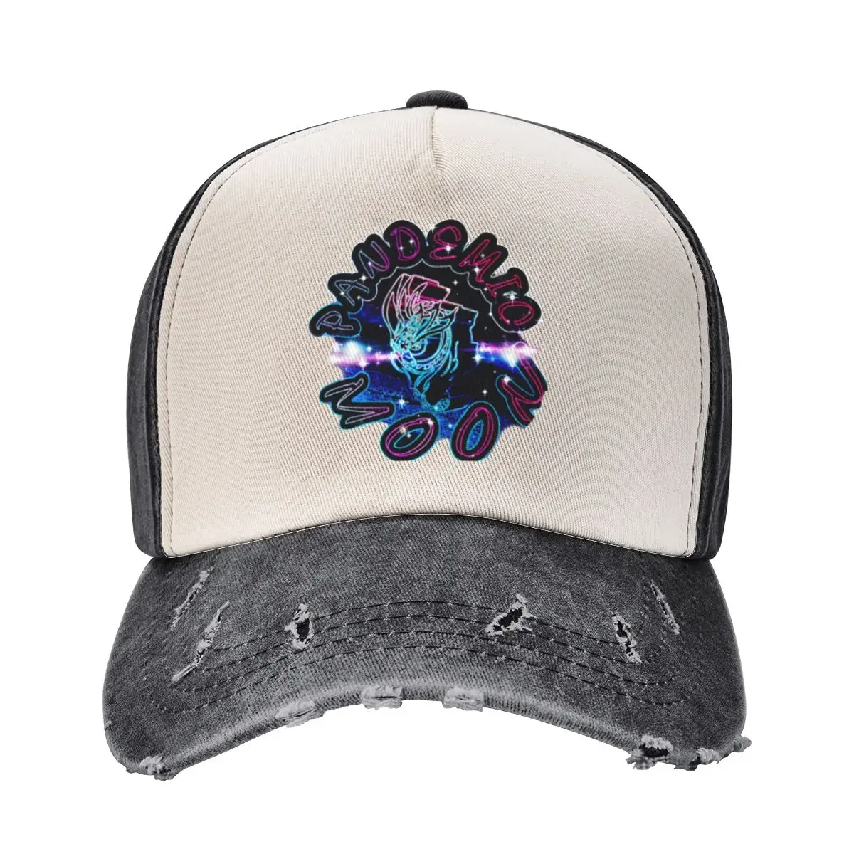 

Pandemic Moon- Neon Lights Baseball Cap Sun Hat For Children Sports Cap Male hat Sun Hats For Women Men's
