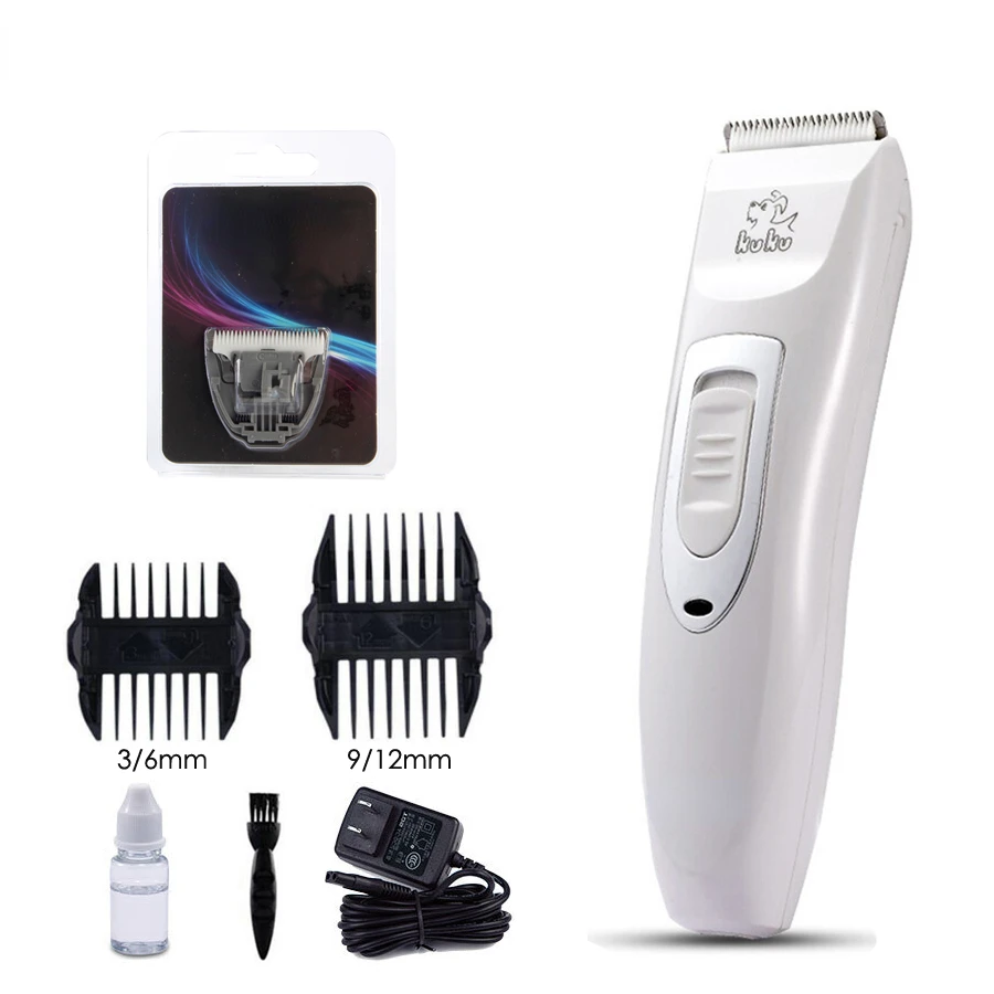 Pet Hair Trimmer Dog Hair Clippers Ceramic Blades Haircut Shaver Machine for Cats Animals Hair Clipper