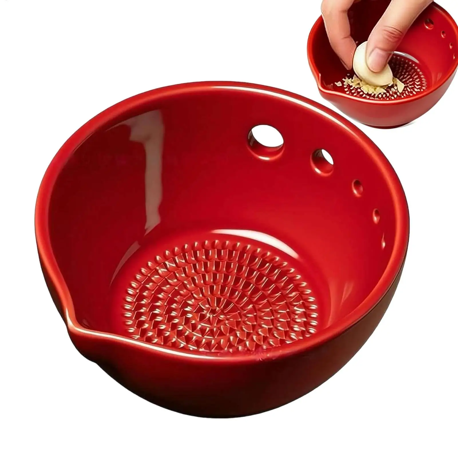 Keramik Ingwer Reibe Werkzeug Hand Grinder Knoblauch Stampfer Tragbare Reibe Gericht Porzellan Karotte Ingwer Schleifen Küche Werkzeug