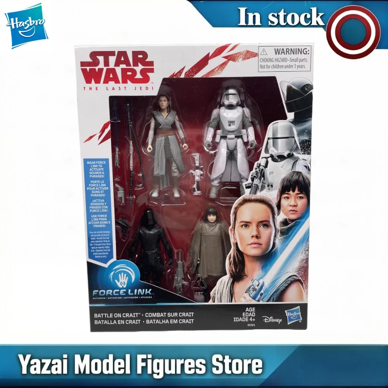 

Original Hasbro Star Wars THE LAST JEDI BATTLE ON CRAIT COMBAT SUR CRAIT ROSE REY Action Figure Model Gift