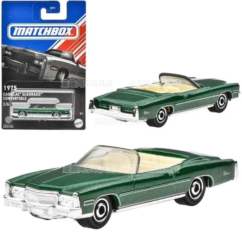 Original Mattel Matchbox Car 1/64 Diecast Chevy Camaro Ford 2018 Mustang Convertible Vehicle Model Toys for Boys Collection Gift