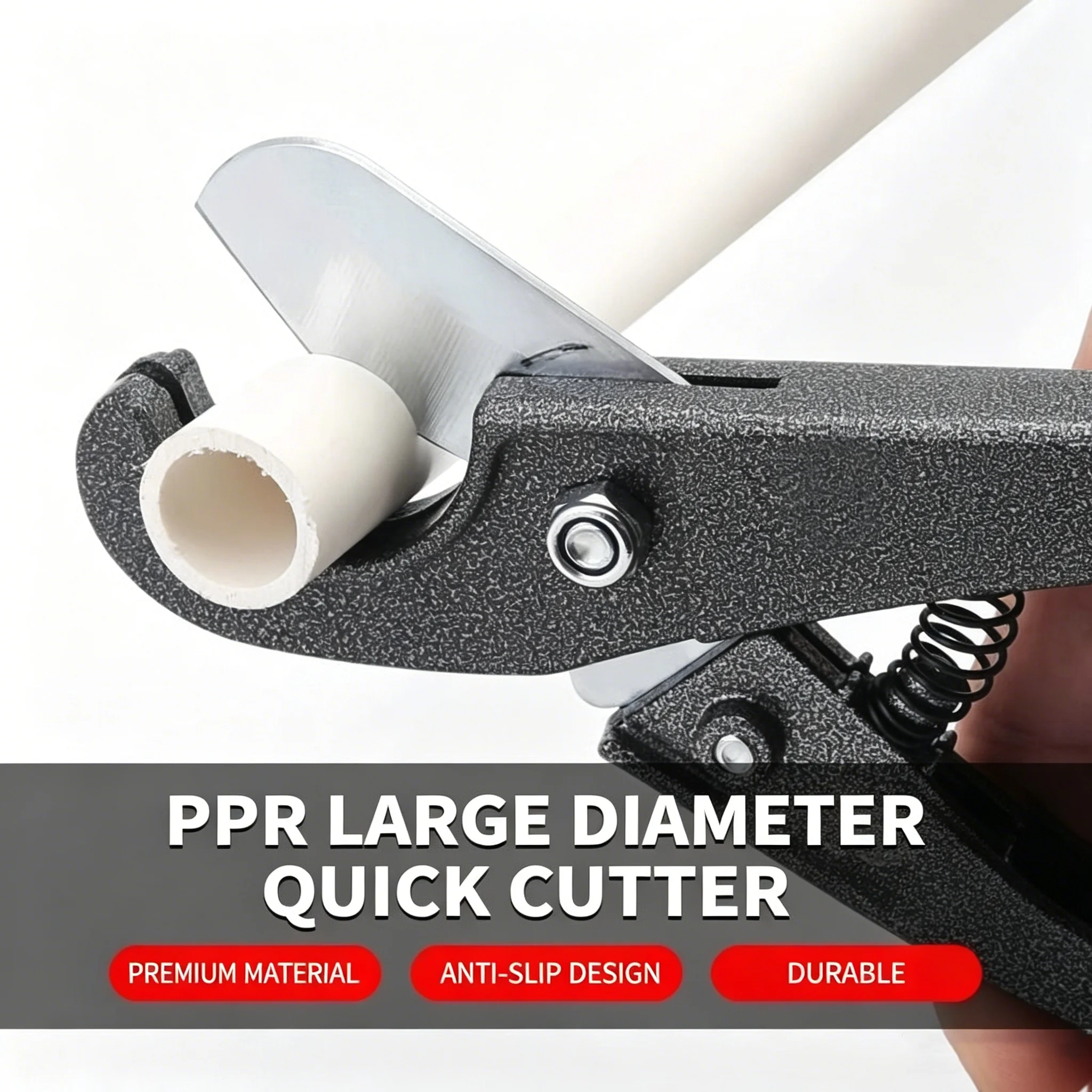 PVC Pipe Cutter 3~32mm Steel Blade Body Ratchet Scissors Tube Cutter PVC/PU/PP/PE Hose Gas Pipe Water Hose Cutter Steel Blade