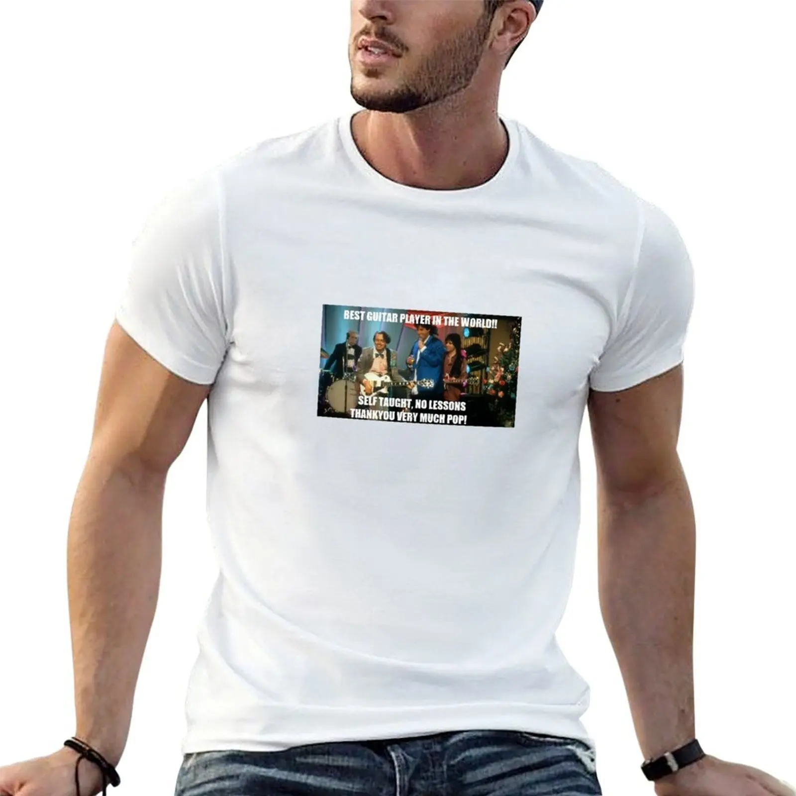 Steve Buscemi, el mejor guitarrista del mundo, camiseta de algodón, paquete de camisetas para hombre, camiseta para hombre