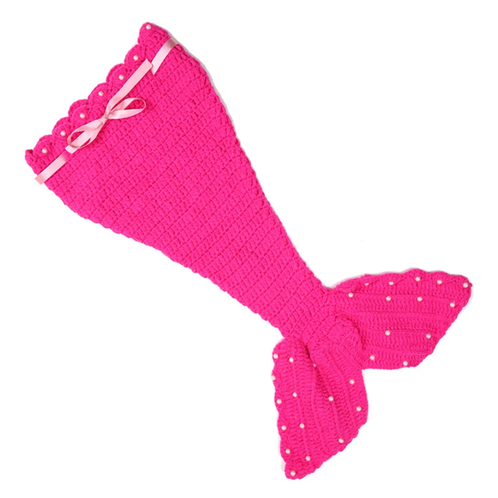 1 مجموعة الوليد التصوير الدعائم الطفل حورية البحر الذيل دعوى روزي اللون الرضع تأثيري حلي الكروشيه الحياكة الطفل التقطت الصور