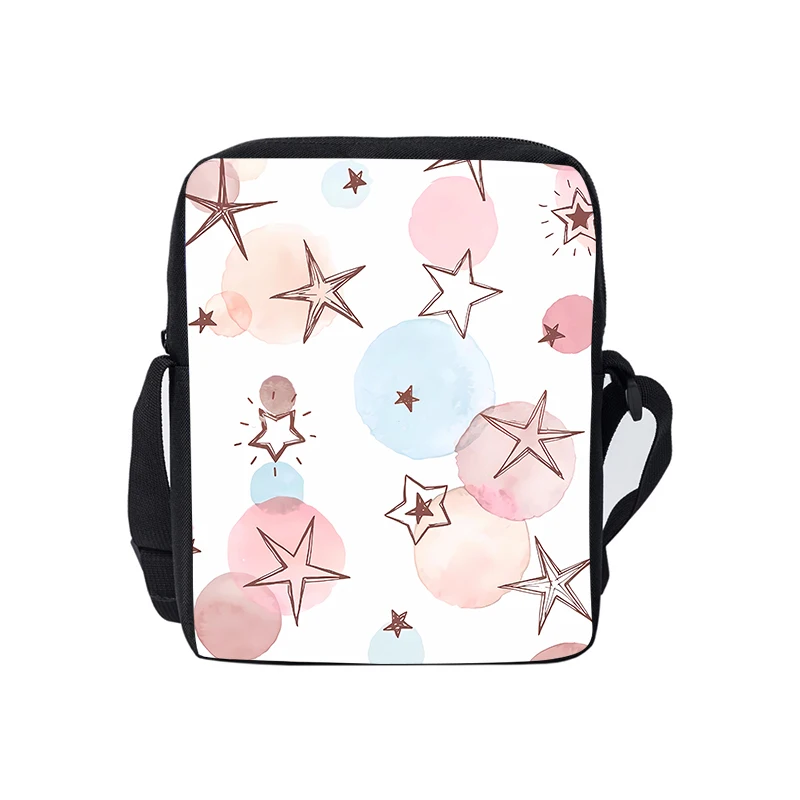 

Star Pattern Single Sided Messenger Bag for Boy/Girls Children Best Gifts 3D Cartoon Casual Crossbody Bag