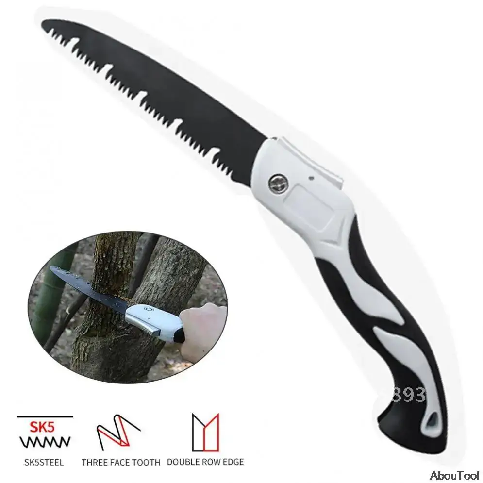 

Hand Tools Foldable Saw Woodworking Cutting Tools Handle Collapsible Sharp Steel U-Shaped Turbine Camping Professional Hand Saw