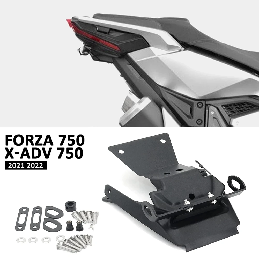 Motorcycle License Plate Frame Holder Fender Kit for Honda X-ADV 750 FORZA 750 2021 2022