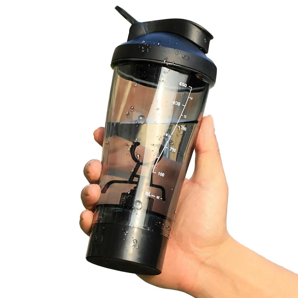 450ml Automatic Self Stirring Protein Shaker Bottle Electric Portable Movement Mixing Water Bottle Sports Shaker Cup