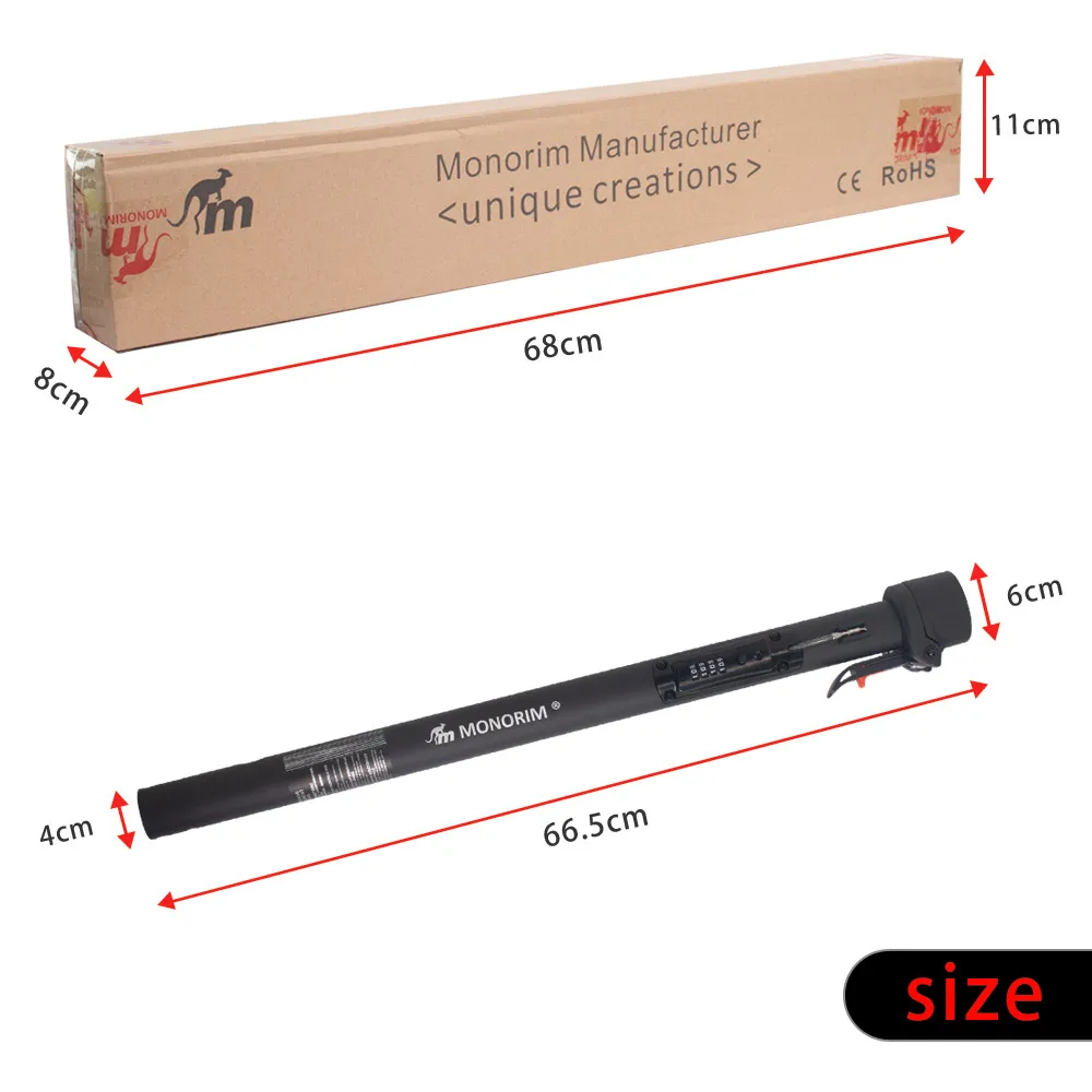 Monorim Mpole V3.0 Upgrade Folding Pole Base For Xiaomi M365/1S/PRO1/PRO2 Scooter Code Lock Protect Safety And Guarantee Parts