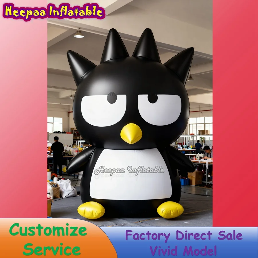 

Надувной мультфильм Bad Badtz-Maru, большая надувная модель для рекламы на открытом воздухе для декора вечеринки