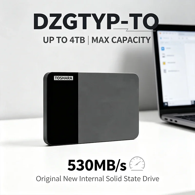 TOSHARA B3 2.5 Inch USB3.0 Portable External HDD 1TB 2TB 4TB External Hard Drive High Speed Storage Hard Disk for Laptop Mac  PC
