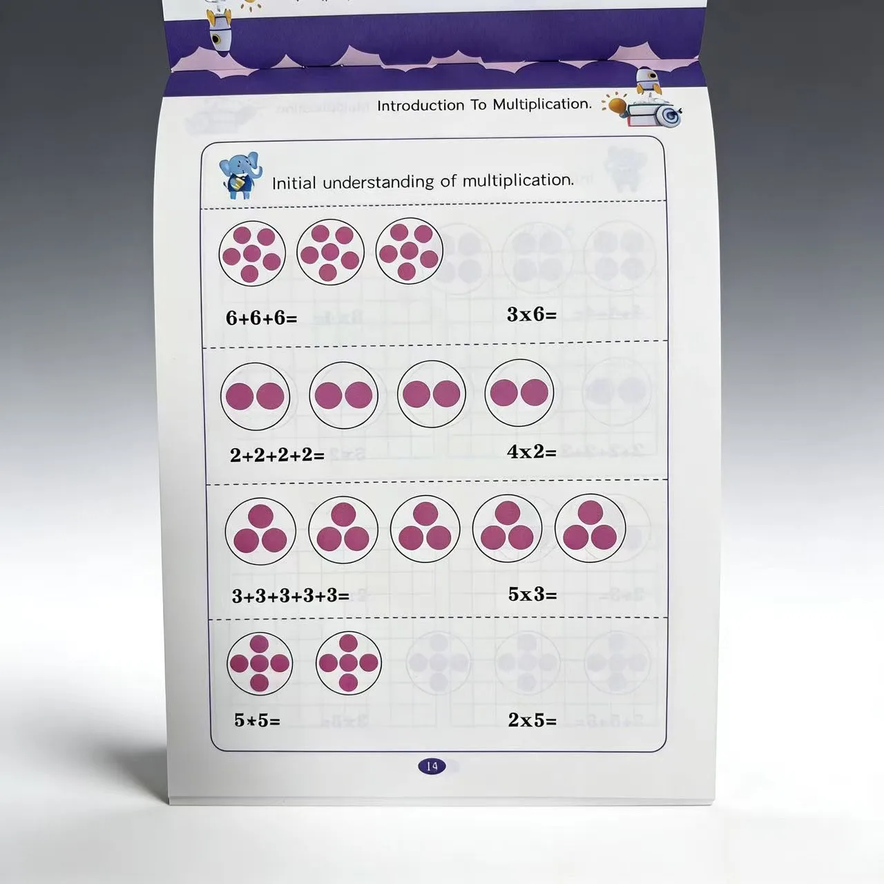 

Упражнения по умножению для детей: 32-страничная рабочая тетрадь по математике для начинающих с базовыми таблицами умножения.