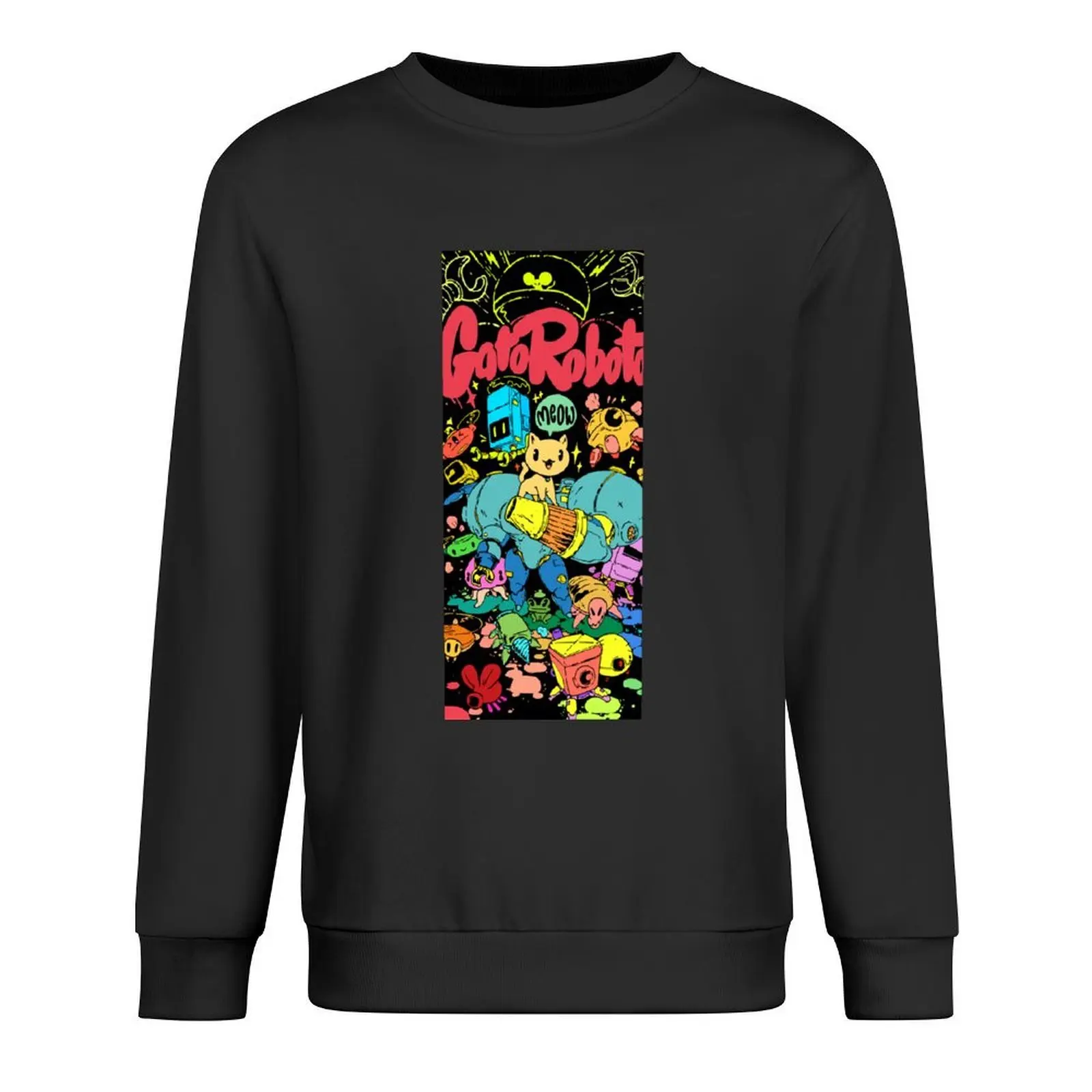 

gato roboto Pullover tracksuits clothes for men men's autumn clothes autumn new products new hoodies and sweatshirts