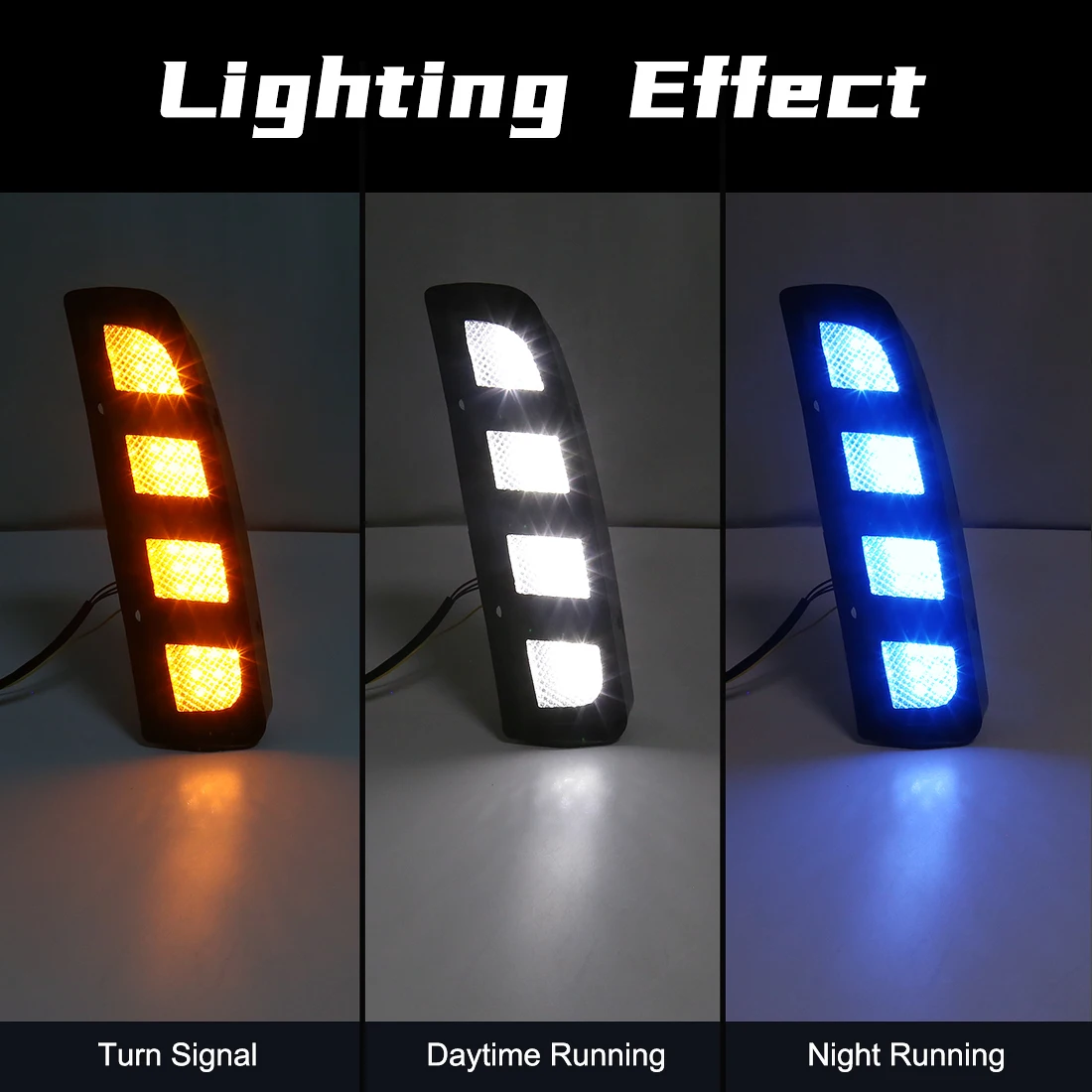 3 Colors DRL For Honda Civic Type R 2018 2019 2020 2021 10th Generation LED Daytime Running Light Dynamic Turn Signal Lamps 12V