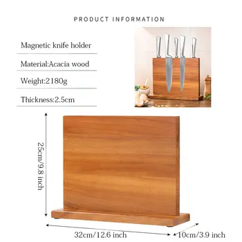 8 最佳銷售 木質刀架 - №8