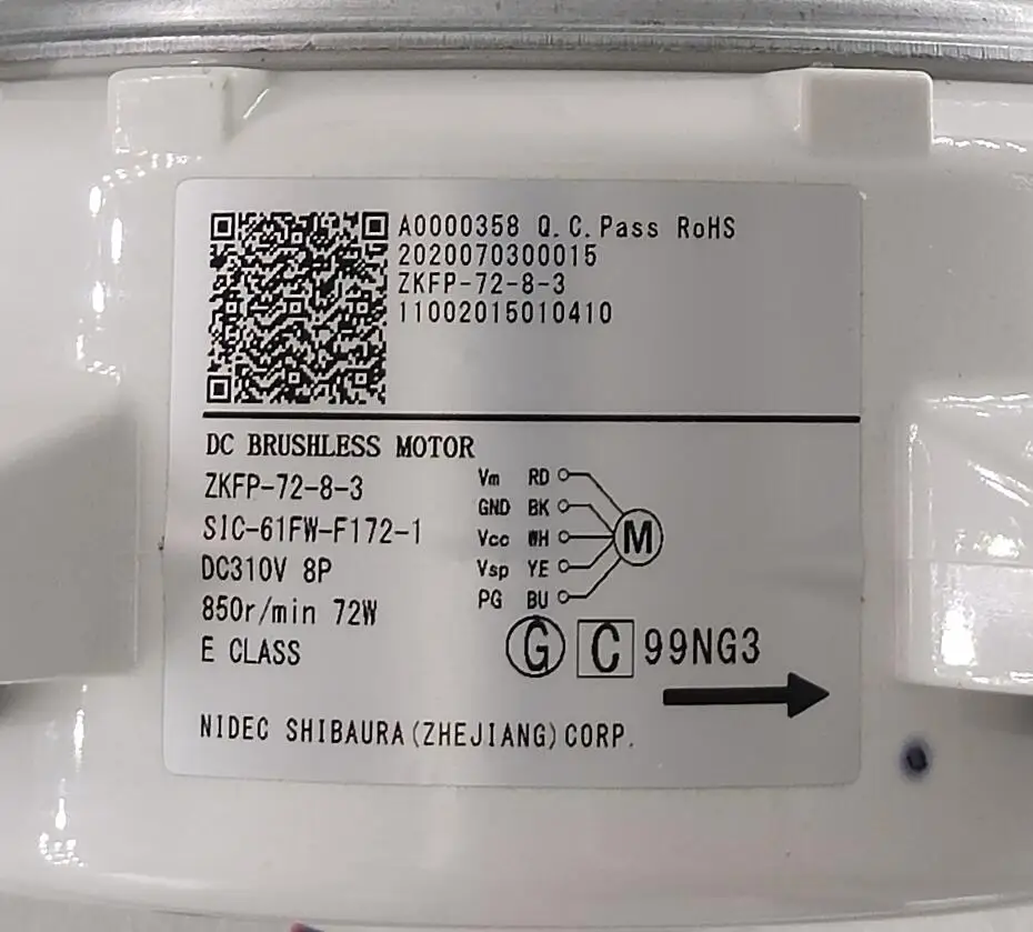 جديد جيد لجزء مكيف الهواء ZKFP-70-8-2 WZDK72-38G SIC-61FW-F172-1 WZDK70-38G SIC-61FW-F170-2 WZDK70-38G-2