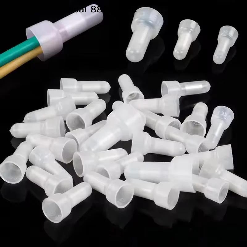 【G】100Pcs Wire Connector Closed Terminal Jumper Safety Connector Connector Cap CE1x/CE2x/CE5x