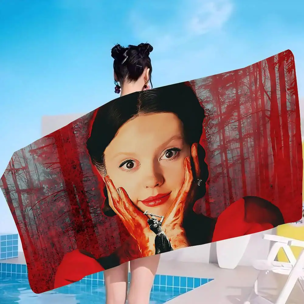 Drama Movie P-Pearl Bath Towel Microfiber Soft Water Absorbing Breathable For Girl Kids Decorative Cartoon Beach Towel