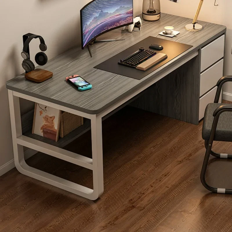 Computer Table Office Desk Bedroom Workbench Simplicity Modern Office Desk Study Secretaire Bureaux Meuble Work Furniture QF50OD